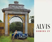 Alvis series IV sales brochure cover 1965