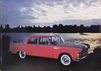Borgward P100 sales brochure cover 1960