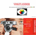 Voigtländer Vitomatic USA sales brochure cover 1959