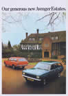 Hillman Avenger Estate sales brochure cover 1972