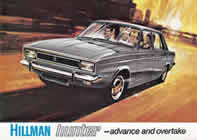 Hillman Hunter sales brochure cover 1969
