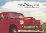 Hillman Minx MkIV USA sales brochure cover 1951