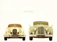 jaguar 3.4 sedan and Mark IX saloon USA brochure cover 1959