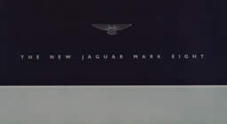 jaguar Mark VIII saloon brochure cover 1957