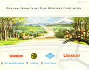 BMC Nuffield Cars Brochure cover 1957