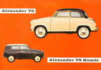 Lloyd Alexander TS sales brochure cover 1959