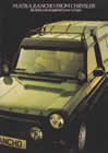 Matra Rancho sales brochure cover 1978