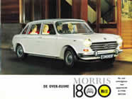 Morris 1800 Mk II brochure cover 1968