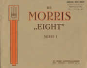 Morris Eight Dutch sales brochure cover 1935