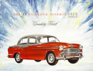 Morris Isis Mk II sales brochure cover 1957