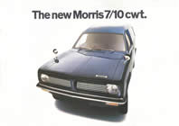 Morris Marina van brochure cover 1973