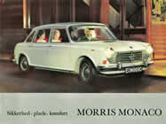 Morris Monaco brochure cover 1966
