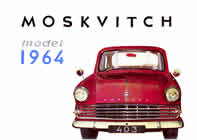 Moskvitch 403 sales brochure cover 1964