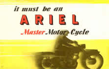 Ariel sales brochure cover 1948
