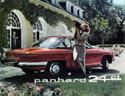 Panhard 24 CT sales brochure cover 1963