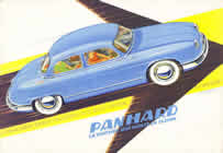 Panhard Dyna sales brochure cover 1956