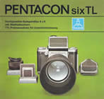 Pentacon Six TL sales brochure cover 1970