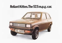 Reliant Kitten sales brochure cover 1977