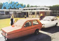Reliant Robin Dutch sales brochure cover 1977
