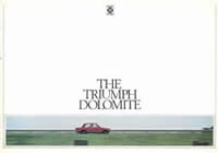 Triumph Dolomite Brochure cover 1975