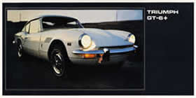 Triumph GT6+ USA brochure cover 1969