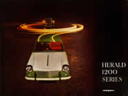 Triumph Herald 1200 1962 brochure cover