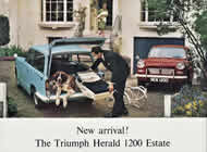 Triumph Herald Estate 1961 brochure cover