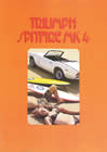 Triumph Spitfire Mk4 sales brochure cover 1973