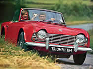 Triumph TR4 1962 brochure cover