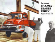 Thames Trader 40/55 sales brochure cover 1957