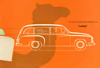 Wartburg kombiwagen sales brochure cover 1959