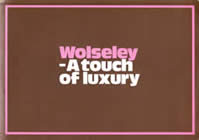 wolseley range 1971 brochure cover