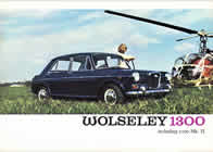 wolseley 1300 and 1100 MK2 1967 brochure cover