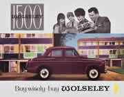 wolseley 1500 1963 brochure cover