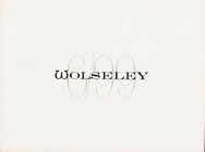 wolseley 6-99 1961 brochure cover